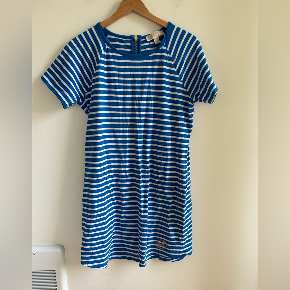 Michael Kors Striped T-Shirt Dress